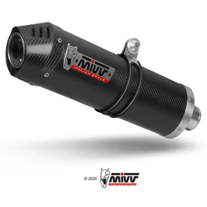 Zamów dziś Tłumik motocyklowy Slip-On Line (Oval) MIVV do Kawasaki Z 750 (04-06) carbon