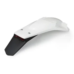 Tylny błotnik enduro z lampką LED UFO do Husqvarna TE/TX 125/300, TE/FE 250, FE 350/450/501 (17-19) biały Bezpieczne zakupy