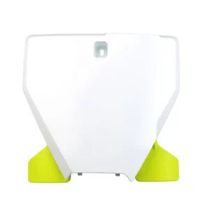 Do wyczerpania zapasów Tablica na numer startowy z poszerzeniem UFO do Husqvarna TC 125/250, FC 250/350/450 (19-22) biała 041