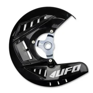 Do wyczerpania zapasów Osłona tarczy hamulcowej przedniej UFO do KTM SX 125/150/250, EXC 125/200/250/300, SX-F/EXC-F 250/350/450 (10-14), EXC-F 500 (11-14) czarna