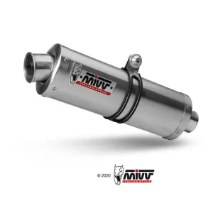 Dodaj do koszyka Tłumik motocyklowy Slip-On Line (Oval) MIVV do Suzuki GSX-R 1000 (05-06) srebrny