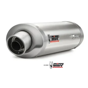 Tłumik motocyklowy Slip-On Line (Oval) MIVV do Triumph Daytona 675 (06-12) srebrny Zamów teraz