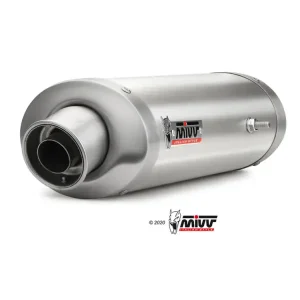 Tłumiki motocyklowe Slip-On Line (Oval) MIVV do Yamaha FZ6 / Fazer (04-11) srebrne Kup teraz