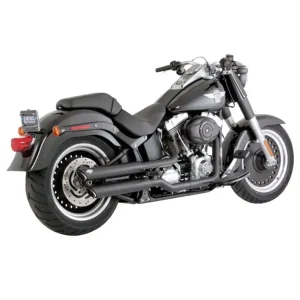 Szybka dostawa Tłumik motocyklowy Vance & Hines 3" Twin Slash do wybranych modeli Harleya Davidsona Czarny Mat