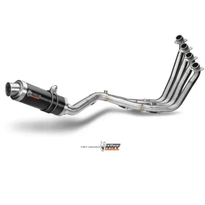 Bezpieczne zakupy Pełny układ wydechowy (GP) MIVV do Honda CB 650 F (14-18) czarny