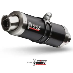 Wysoka jakość Tłumik motocyklowy Slip-On Line (GP) MIVV do Kawasaki ZX-10R (04-05) czarny