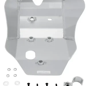 Wysoka jakość Płyta pod silnik Moose Racing do Kawasaki KLX 400 (03-05) / Suzuki DRZ 400 / S / E (00-21) srebrna