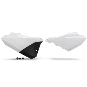 Łatwy zwrot Osłony boczne tylne UFO do Yamahy YZ 85 (22-) białe