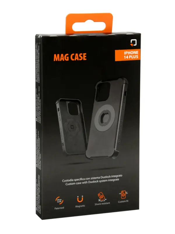 Szybka dostawa Box magnetyczny Lampa DuoLock do iPhone 14 czarny