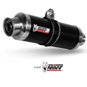 Hit cenowy Tłumik motocyklowy Slip-On (GP) MIVV do Triumph Speed Triple 1050 R / S / RS (07-10) carbon
