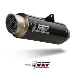 Tłumik motocyklowy Slip-On (GP Pro) MIVV do Ducati Monster 821 (18-20) / 1200 (17-21) carbon Najlepsza cena