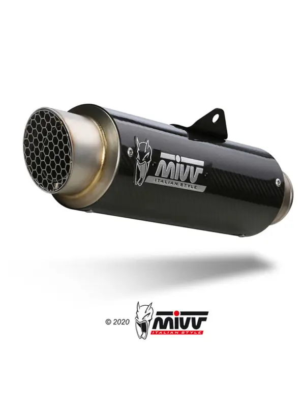 Premium Tłumik motocyklowy Slip-On (GP Pro) MIVV do Ducati Monster 1200 / S (14-16) carbon