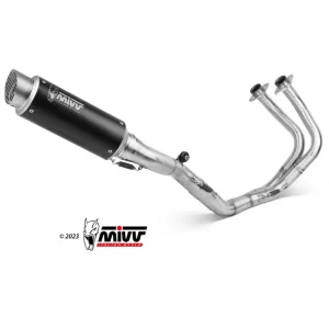 Pełny układ wydechowy (GP Pro) MIVV do Kawasaki Ninja 650 / Z 650 (17-) czarny Wyjątkowa oferta