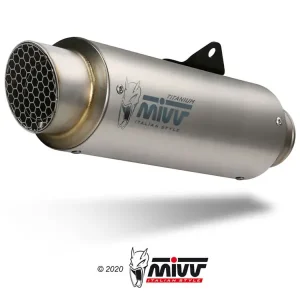 Nie przegap Tłumik motocyklowy Slip-On (GP Pro) MIVV do Suzuki GSX-R 1000 (17-20) titanium