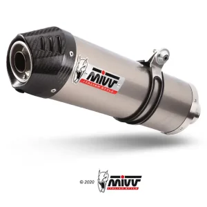 Tłumik motocyklowy Slip-On Line (Oval) MIVV do Moto Guzzi V85 TT (19-) titanium Zamów teraz