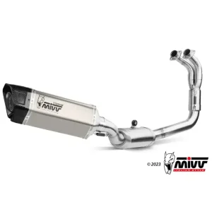 Oferta czasowa Pełny układ wydechowy z homologacją (SR-1) MIVV do Yamaha YZF-R7 (22-) titanium