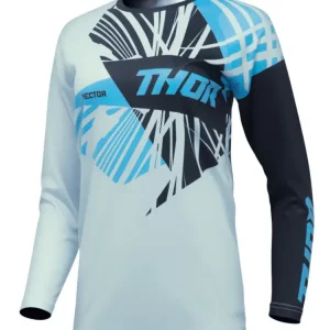 Bluza enduro damska Thor Sector Split niebiesko-czarna Tani