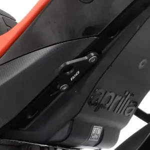 Bezpieczne zakupy Uchwyty na pasy transportowe R&G do Aprilia Tuono V4 1100 (21-)/ RSV4 1100 Factory (21-) złote