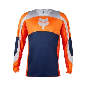 Do wyczerpania zapasów Bluza enduro Fox 180 Nitro pomarańczowo-niebiesko-biała