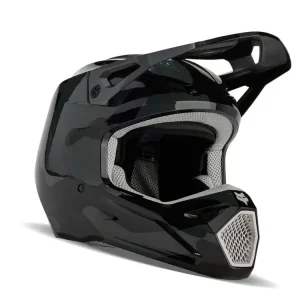 Kask enduro dziecięcy Fox V1 Bnkr czarno-szary Zniżka