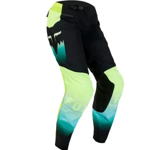 Spodnie cross damskie Fox 180 Flora czarno-żółto-niebieskie Oferta