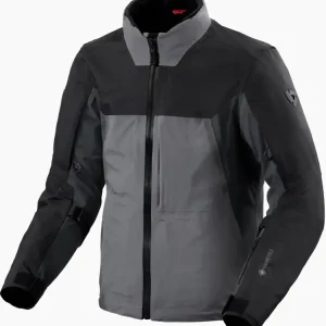 Kurtka motocyklowa tekstylna REV’IT! Echelon GTX szaro-czarna Ekspresowa dostawa