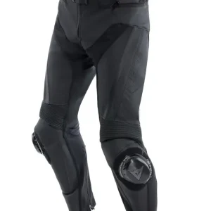 Spodnie motocyklowe skórzane Dainese Delta 4 [rozmiary niestandardowe] czarne Hit cenowy