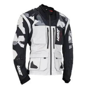 Bezpieczna płatność Kurtka enduro Leatt Moto 5.5 Enduro czarno-szara camo
