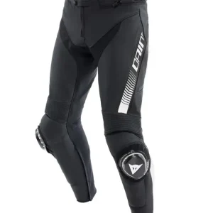 Spodnie motocyklowe skórzane Dainese Super Speed czarno-białe Tylko dziś