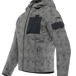 Darmowy zwrot Kurtka motocyklowa tekstylna Dainese Corso Absoluteshell Pro szaro-czarna