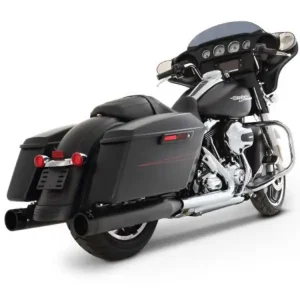 Tłumiki motocyklowe Rinehart Racing 4" do wybranych modeli Harleya Davidsona czarne [95-16] Do wyczerpania zapasów