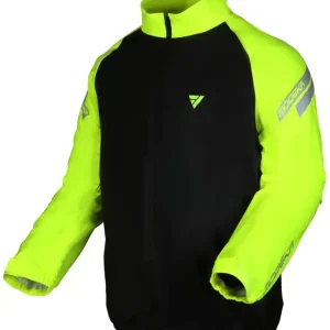 Dodaj do koszyka Kurtka przeciwdeszczowa Modeka Flex Dry czarno-fluo żółta