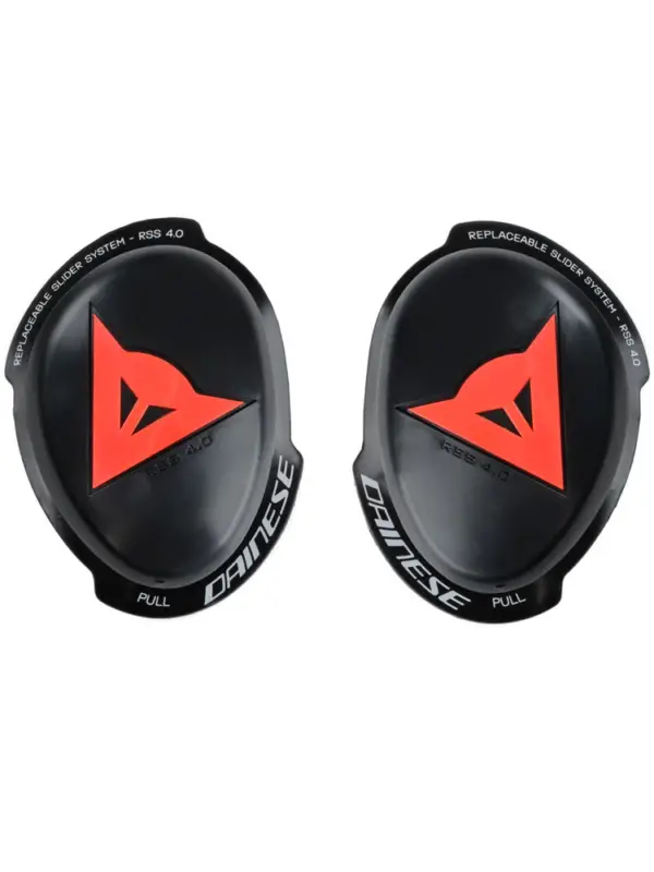 Hit sprzedaży Zestaw sliderów kolan Dainese RSS 4.0 czarno-czerwone