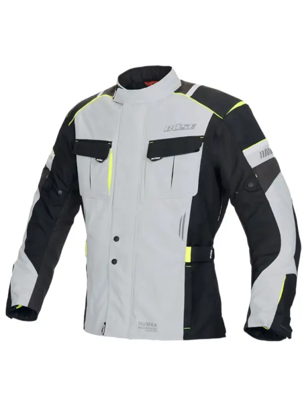Promocja Kurtka motocyklowa tekstylna Büse Breno Pro czarno-szara