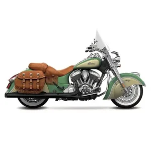 Tłumiki motocyklowe Rinehart Racing 4" do wybranych modeli Indian czarne [14-22] Wysoka jakość