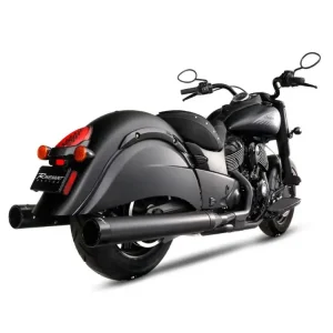 Tłumiki motocyklowe Rinehart Racing 4" DBX40 do wybranych modeli Indian czarne Wybór klientów