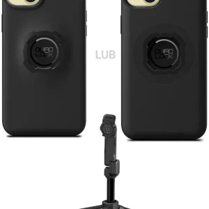 Zestaw: etui na telefon iPhone 15 Plus + statyw/ selfie stick Quad Lock Tani