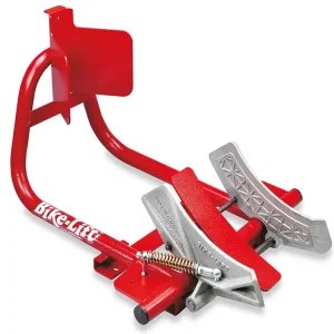 Podnośnik motocyklowy Bike Lift W-36S czerowny Bezpieczne zakupy