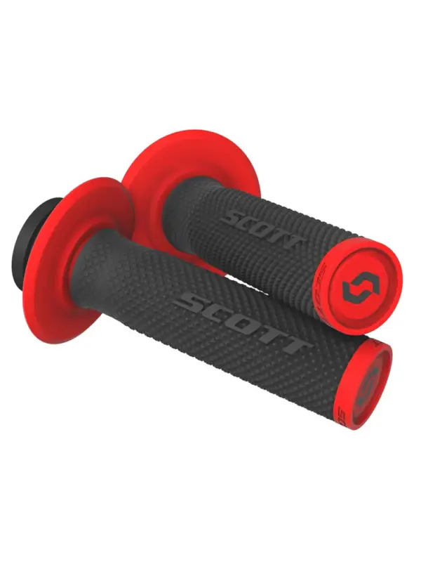 Nowość Manetki enduro Scott SX II Lock On czarno-czerwone
