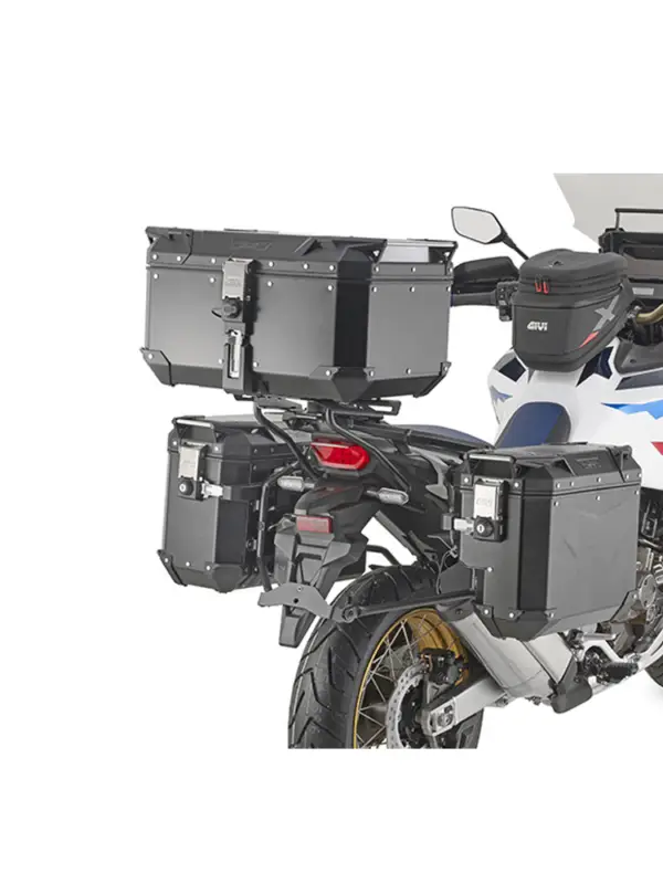 Cena promocyjna Stelaż asymetrycznych kufrów bocznych Monokey Cam-Side GIVI PL One-Fit Honda CRF1100L Africa Twin/ Adventure Sports (20-)