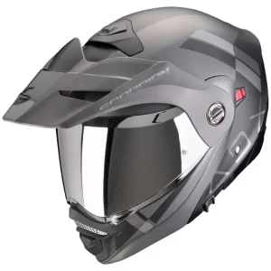 Kask adventure Scorpion ADX-2 Galane czarno-srebrny matowy Kup teraz