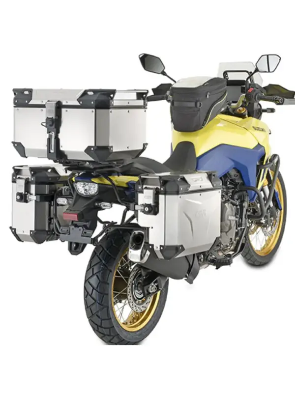 Dostępne od ręki Stelaż kufrów bocznych Monokey Cam-Side GIVI PL One-Fit Suzuki V-Strom 800 DE/ SE (23-)