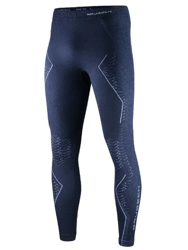 Taniej Legginsy termoaktywne Brubeck Extreme Merino granatowe