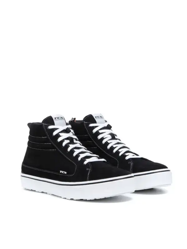 Buty motocyklowe TCX Street 3 WP czarno-białe Bezpieczna płatność