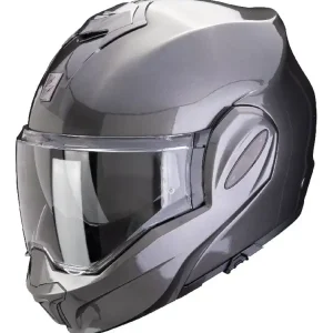 Kask szczękowy Scorpion Exo-Tech Evo Pro Solid szary połysk Tylko dziś