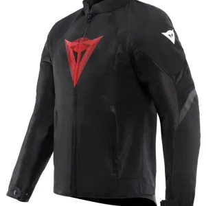 Kurtka motocyklowa tekstylna Dainese Herosphere Air Tex czarno-czerwona Ostatnia szansa