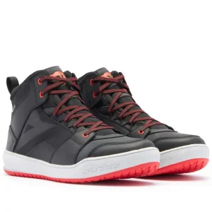 Buty motocyklowe Dainese Suburb D-WP czarno-biało-czerwone Zniżka