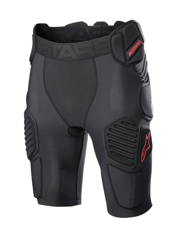 Spodenki cross Alpinestars MX Bionic Pro czarno-czerwone Szybka dostawa