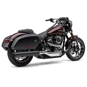 Tłumik motocyklowy Cobra 909 Twins Slip-On do modeli Harley Davidson Softail Sport Glide (18-20) czarny Wybór klientów
