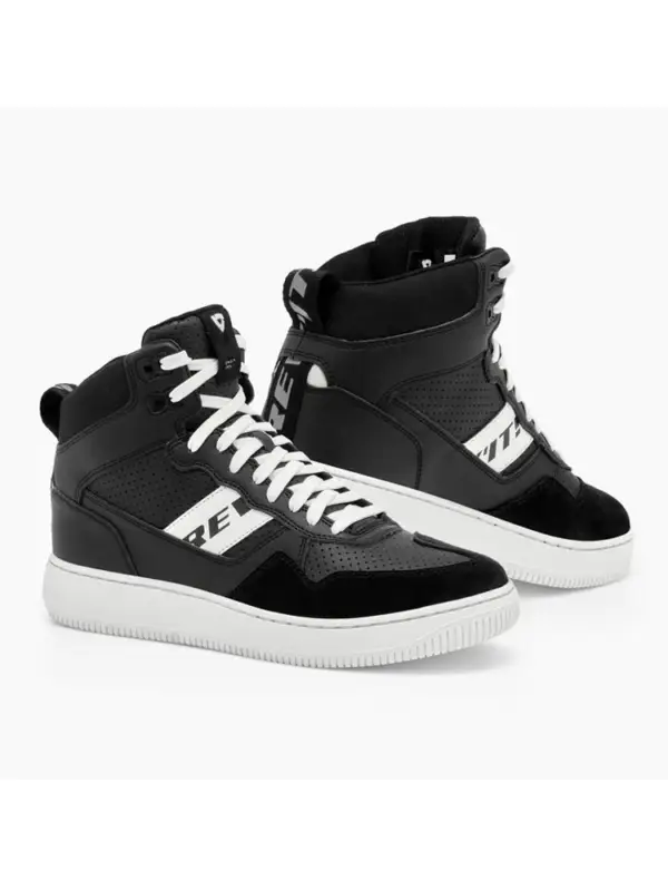 Bestseller Buty motocyklowe REV’IT! Pacer czarno-białe